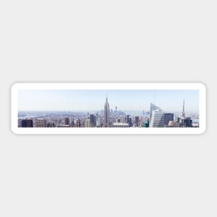 Midtown Panorama New York City Sticker